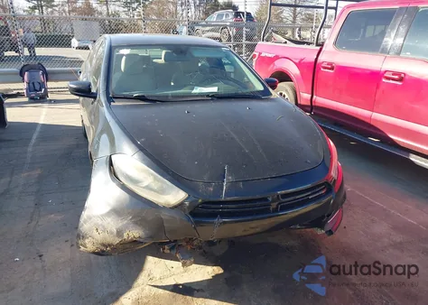 2016 Dodge Dart Sxt из США, поврежденный, VIN 1C3CDFBB1GD605476